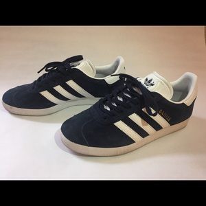 Navy Blue Adidas Gazelle’s